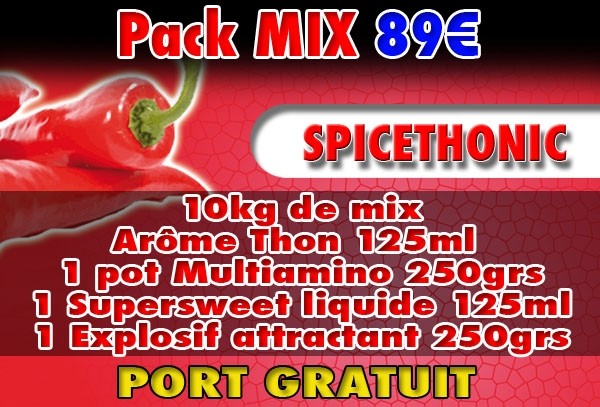 Pack mix Spicethonic Pack mix Spicethonic