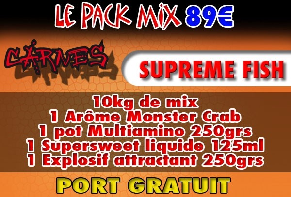 Pack Mix Suprême Fish Pack Mix Suprême Fish