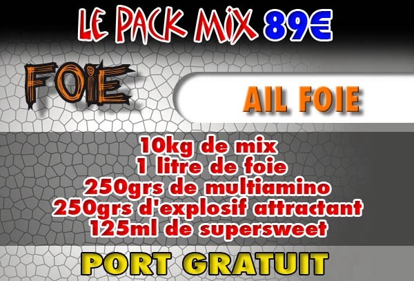 Pack mix ail foie Pack mix ail foie