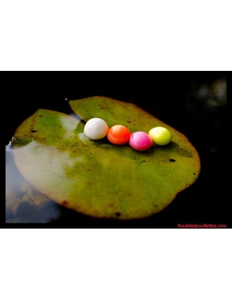 Bouillette fluo flottante 15mm -