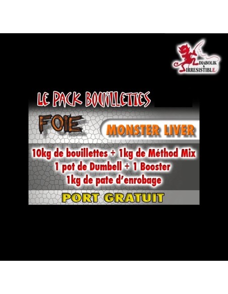 Pack bouillettes Monster Liver