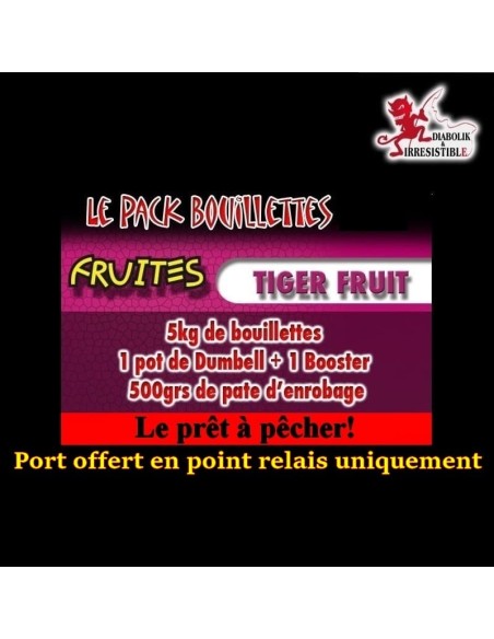 Pack bouillettes Tiger fruit 5kg
