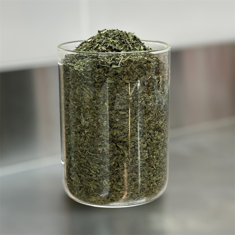 Menthe verte brisures pour les Carpes