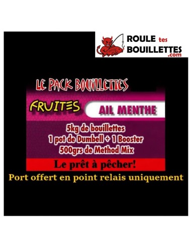 bouillettes ail menthe 5kg