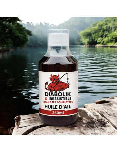 Huile d'ail spéciale bouillettes maison