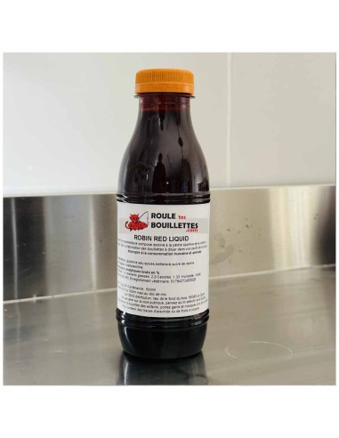ROBIN RED LIQUIDE POUR PECHE A LA CARPE ET BOUILLETTE MAISON