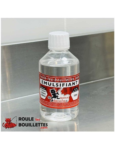 émulsifiant pour bouillettes maison