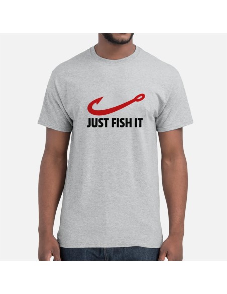 T-shirt "Just Fish It" Team RTB (Homme) Taille L