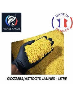 Asticots jaunes Gozzers Belugas au litre | Visibilité naturelle pêche coup & truite 2