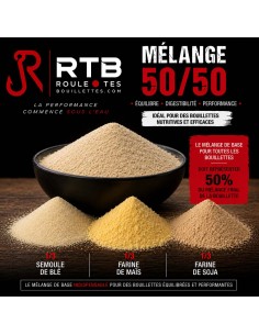mélange 50/50 mix de base pour Bouillettes