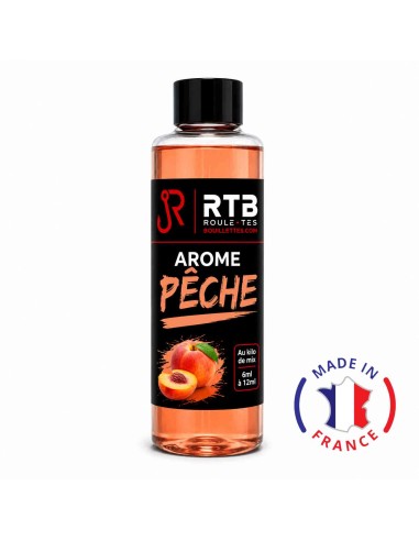 arôme pêche pour bouillettes maison