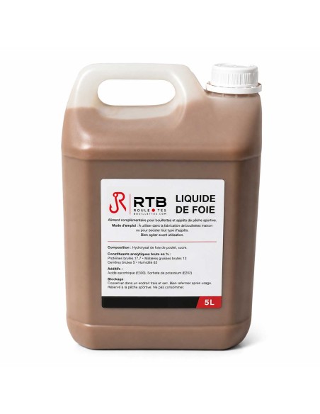 liquide de foie attractant carpe