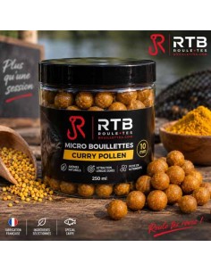 micro bouillettes 10mm curry pollen