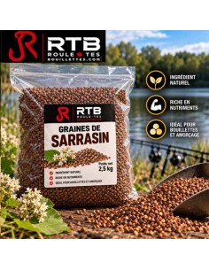 Graine de sarrazin pour bouillettes maison ou amorçage
