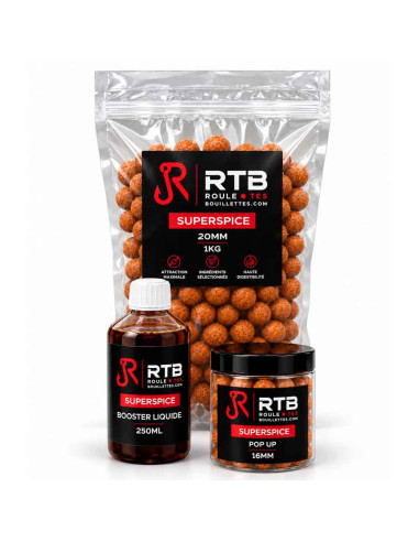 pack decouverte superspice Bouillettes dip et pop up