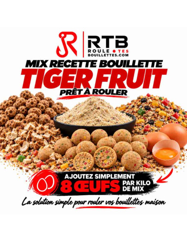 recette RTB de bouillette Tiger Fruit