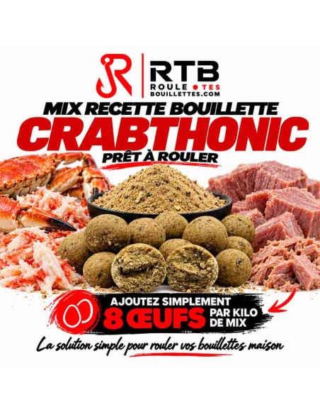 Mis rtb recette bouillette carpe crabthonic
