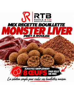 rtb mix recette de bouillette monster liver