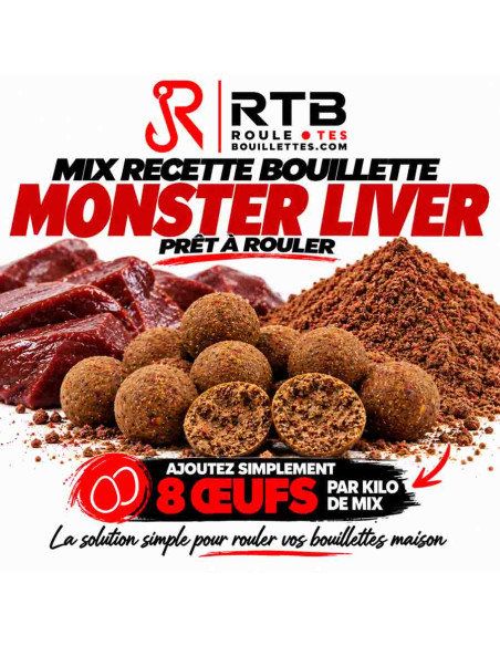 rtb mix recette de bouillette monster liver