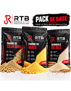 pack 3 farine de base pour bouillettes maison