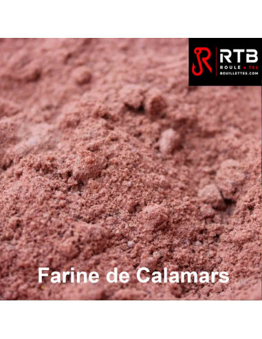 Farine de Calamars pour Bouillettes maison pêche Carpe – RTB