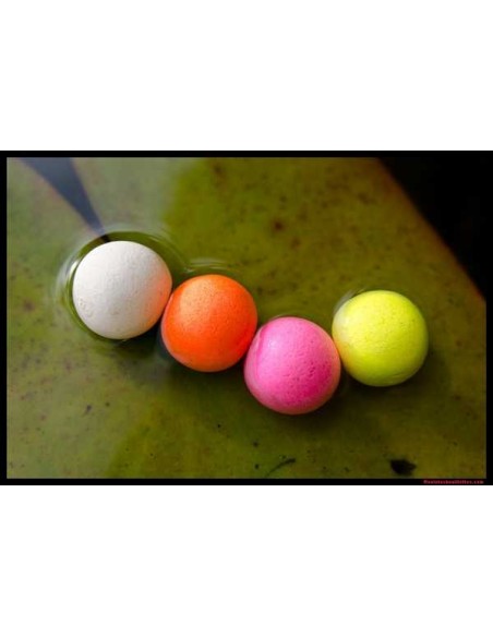 Bouillette fluo flottante 12mm -